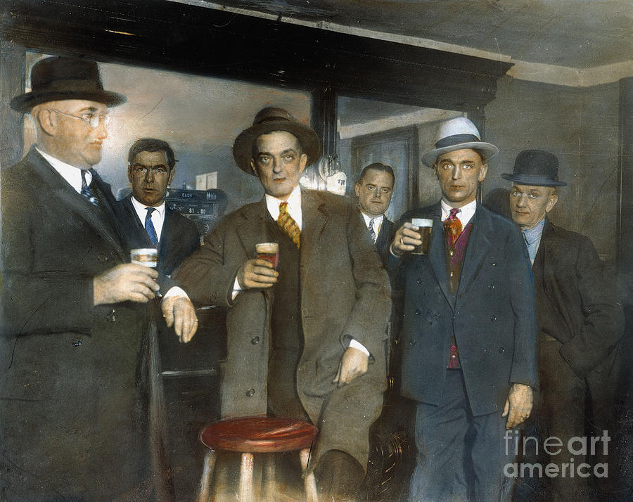 Prohibition: Speakeasy #1 Photograph by Granger