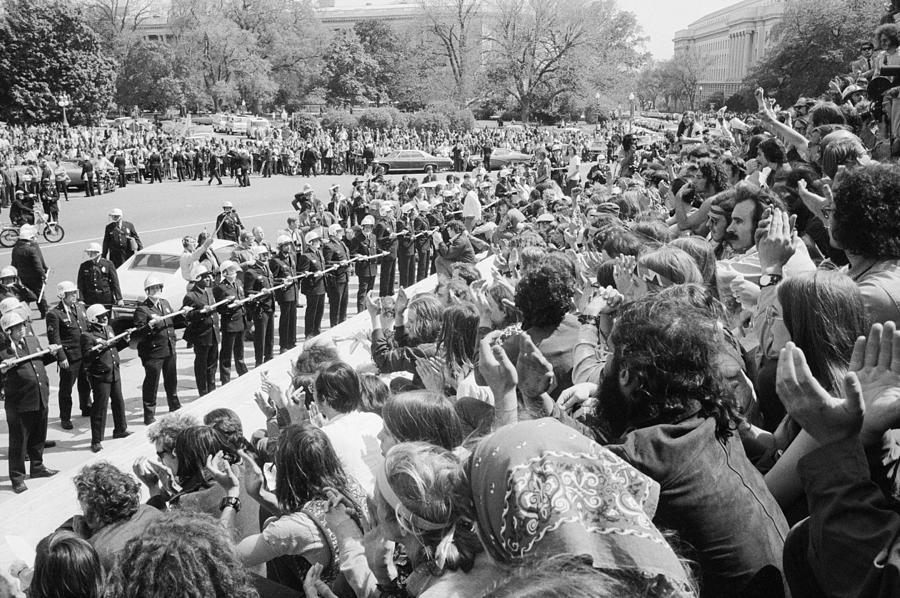 Protest, 1971 Photograph by Granger - Fine Art America