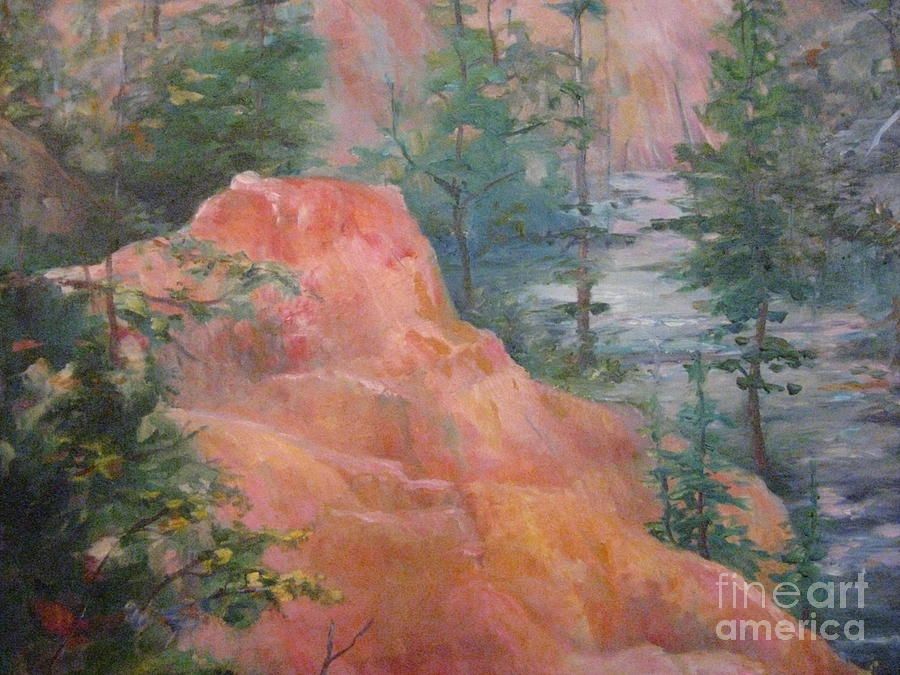 Providence Canyon #1 Painting by Gretchen Allen
