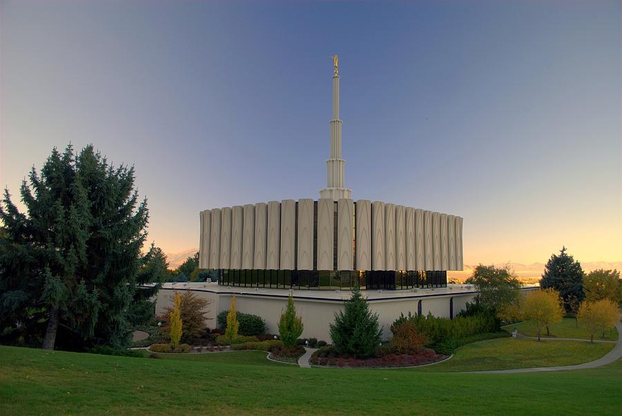 Provo Utah LDS Temple #1 Photograph by Nathan Abbott