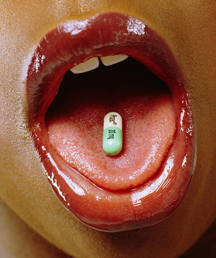 Prozac #1 Photograph by Jason Kelvin/science Photo Libray