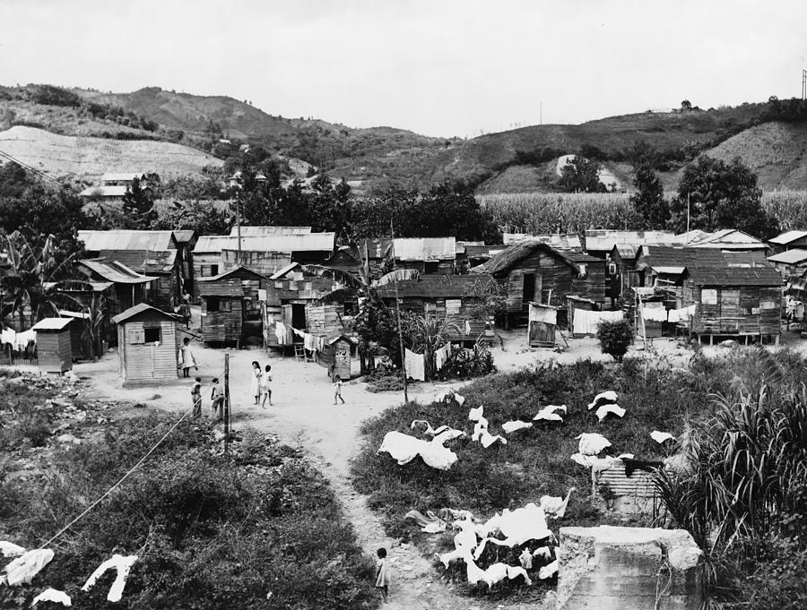 Puerto Rico Slum, 1942 #1 by Granger