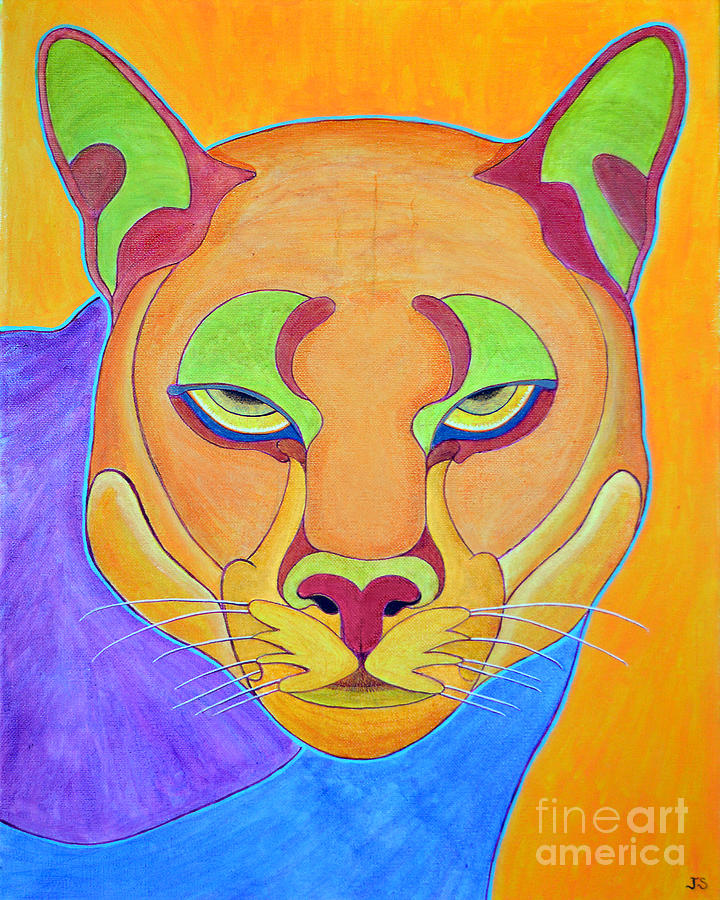 Puma 1 Painting by Joseph J Stevens