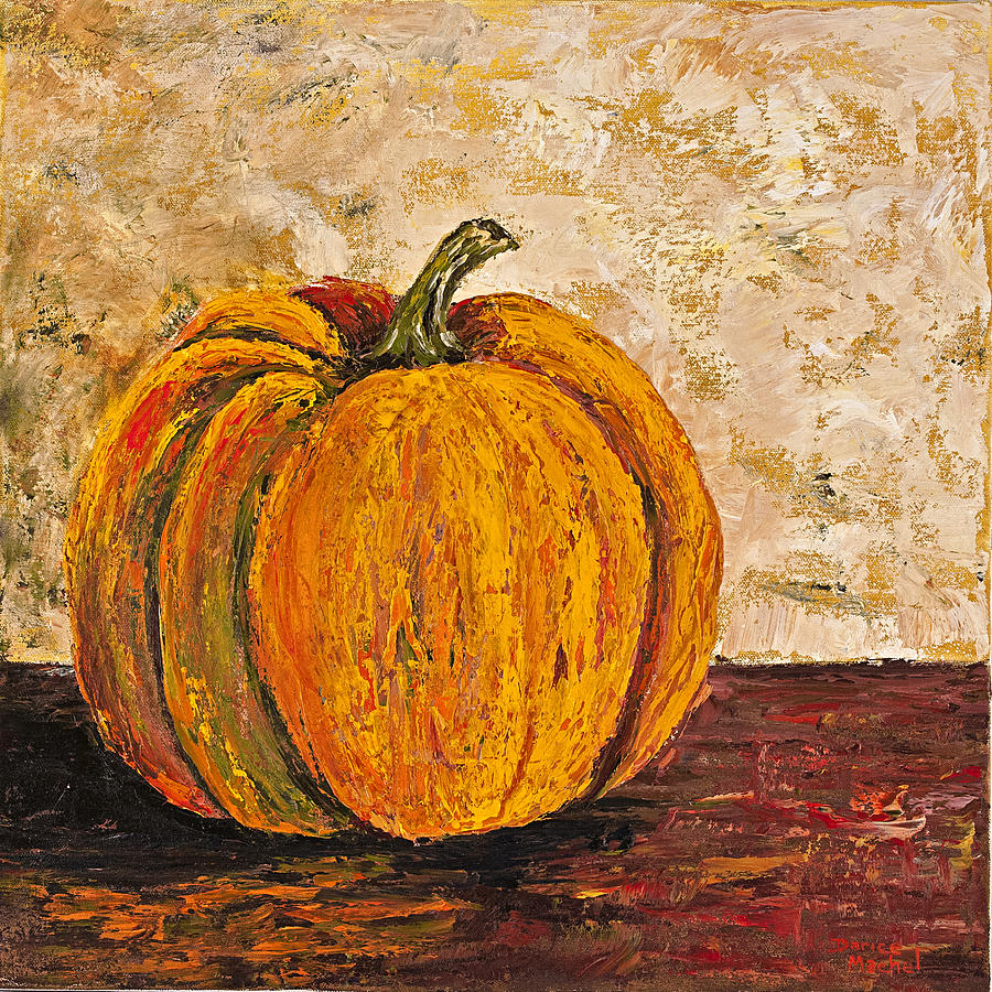Pumpkin Painting by Darice Machel McGuire