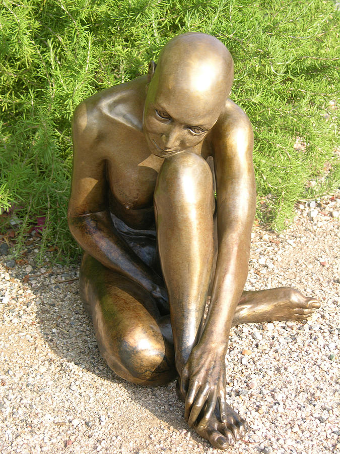 Nude Sculpture - Purity by J Anne Butler