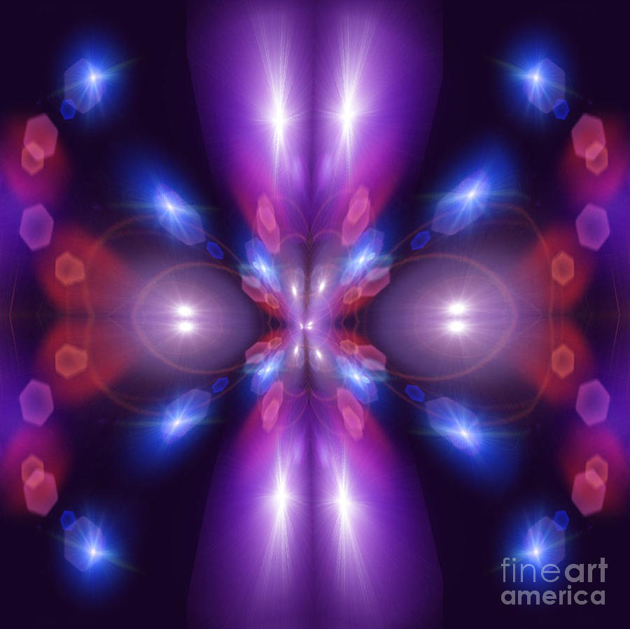 Purple Wonder #1 Digital Art by Gayle Price Thomas