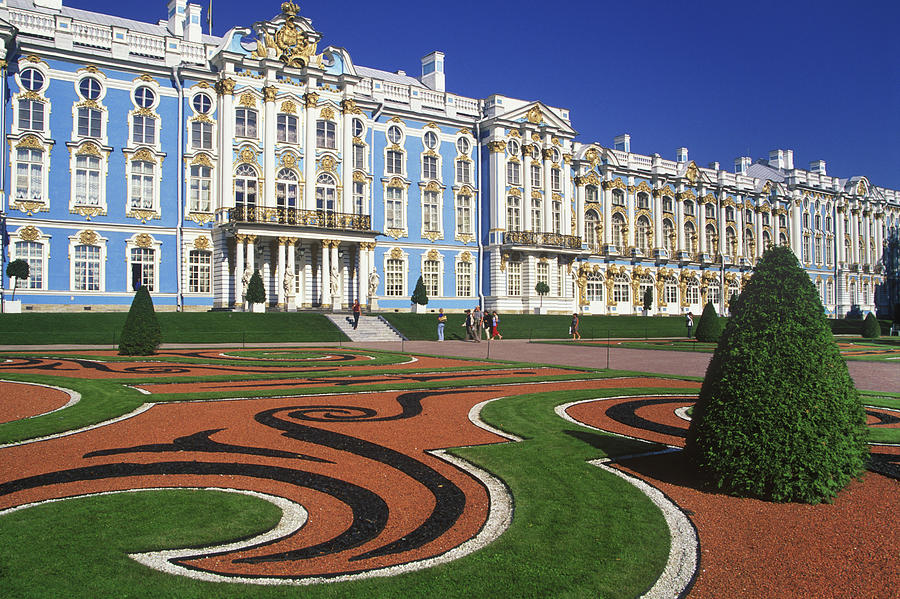 Pushkin Palace, Tsarskoie Selo by Jean-pierre Lescourret