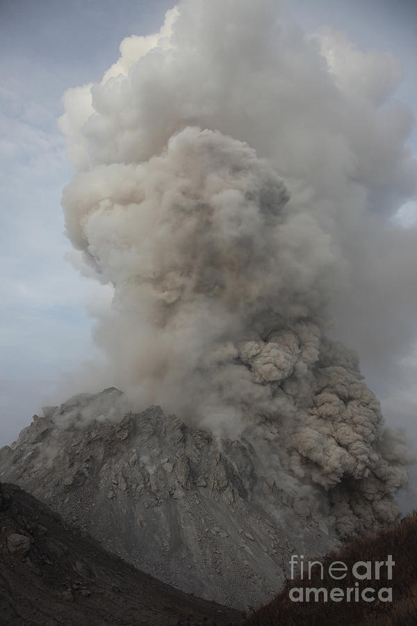 Pyroclastic Flow Descending Flank #1 Photograph by Richard Roscoe