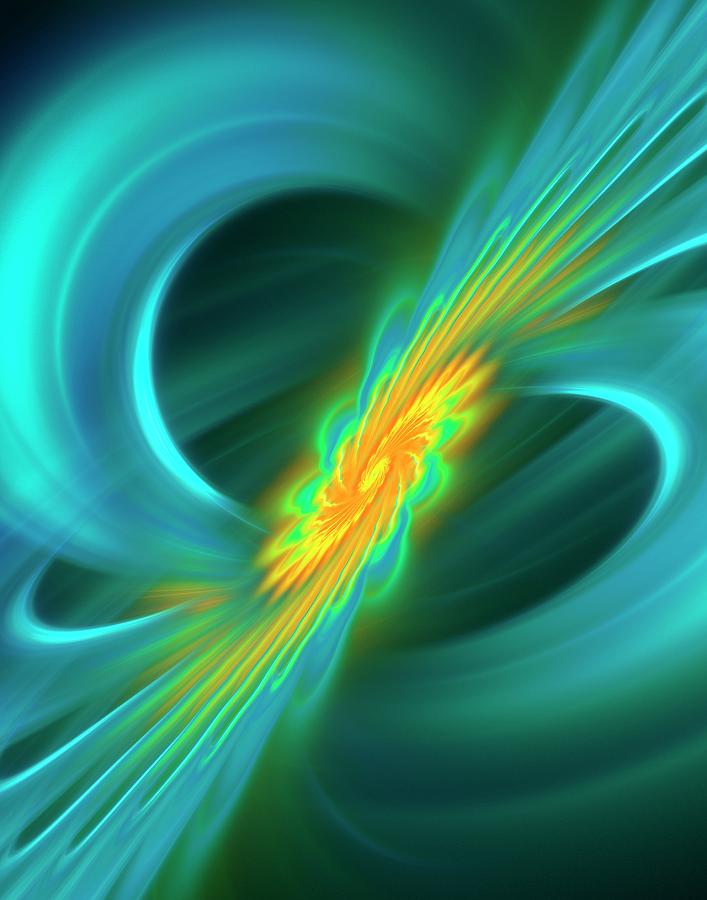 Quantum Gravity Illustration #1 Photograph by David Parker/science Photo Library