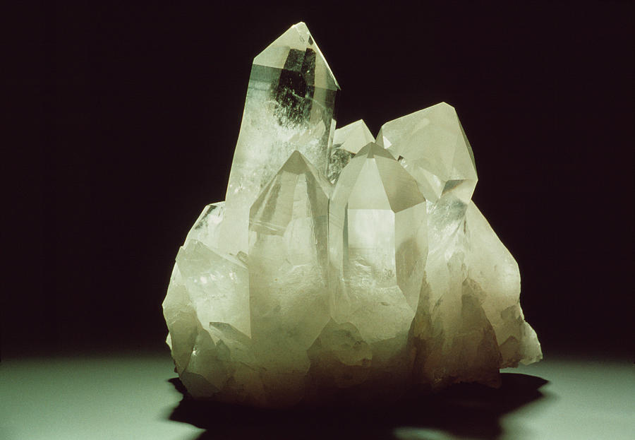 Quartz Crystals #1 Photograph by Th Foto-werbung/science Photo Library