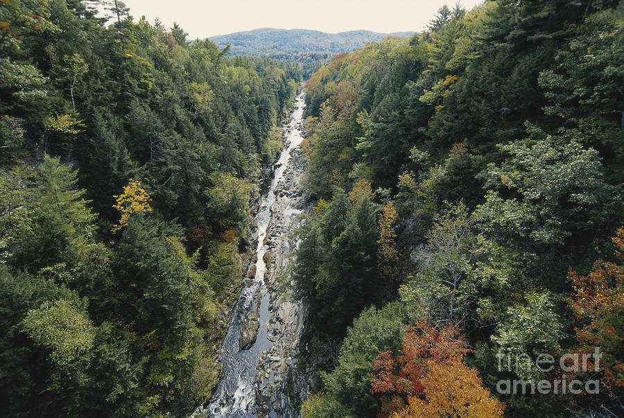 Quechee Gorge, Vermont #1 Photograph by Gregory G. Dimijian, M.D.