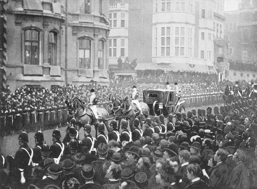 Queen Victoria's Funeral Photograph by Mary Evans Picture Library Pixels