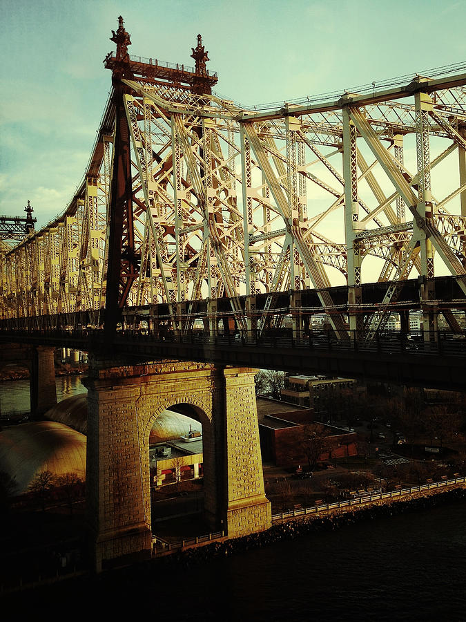 Architecture Photograph - Queensboro Bridge #2 by Natasha Marco
