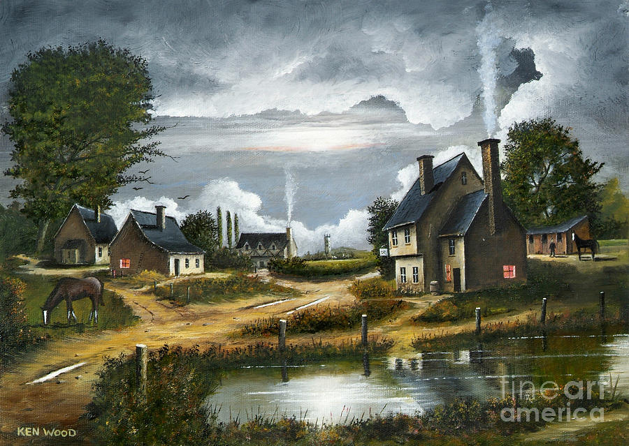 Quiet Life - Old England Painting by Ken Wood