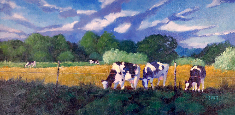 Quiet Pastures Painting by Philip Hewitt - Fine Art America