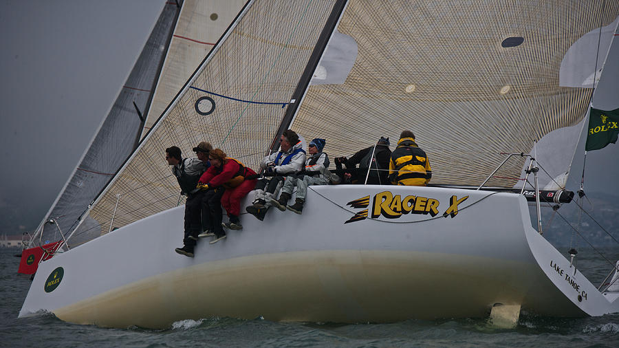 Racer X Upwind #1 Photograph by Steven Lapkin