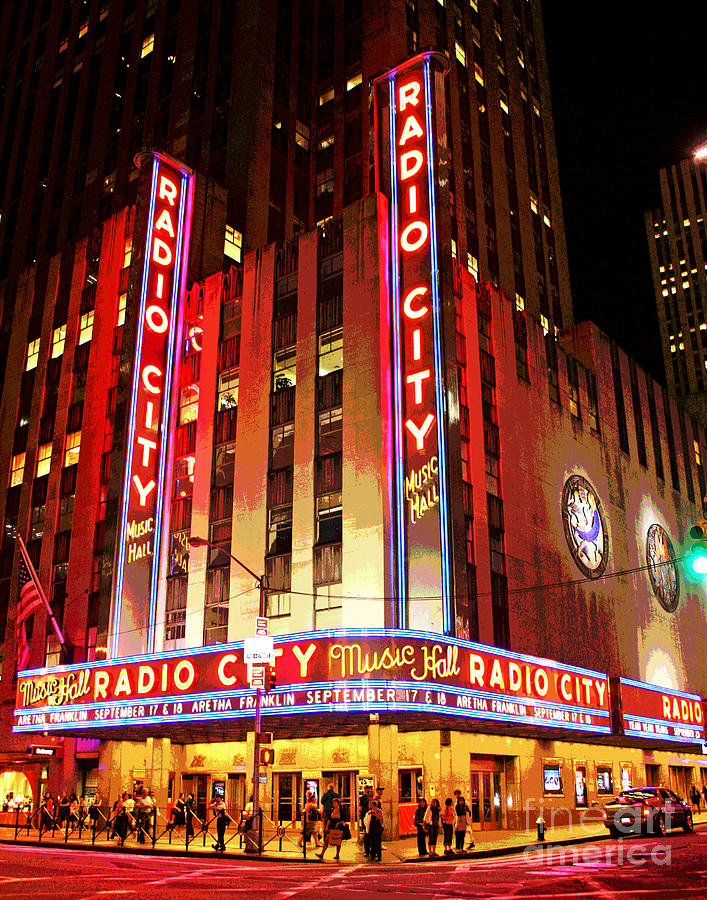 Radio City Music Hall #1 Photograph by Larry Oskin