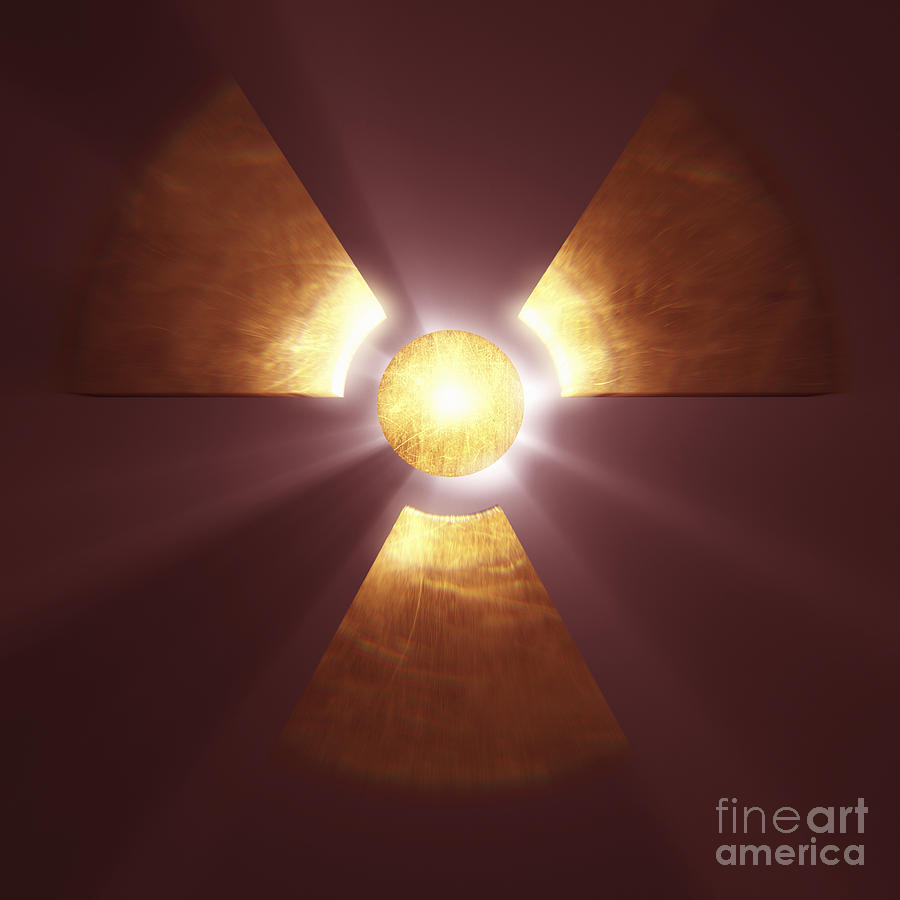 Radioactive Symbol #1 Photograph by Science Picture Co