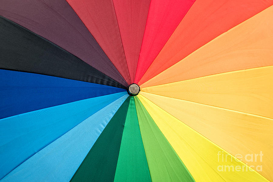 Abstract Photograph - Rainbow by Delphimages Photo Creations