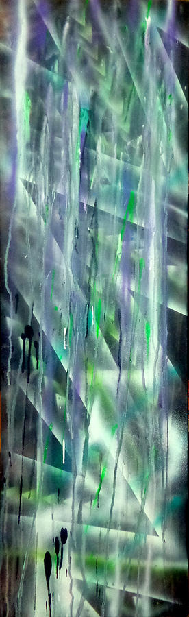Raining #1 Painting by Leigh Odom