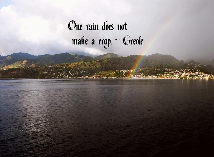 Ancient Photograph - Rainy Day 1 by Gary Wonning Ancient Photograph - Rainy Day 1 by Gary Wonning