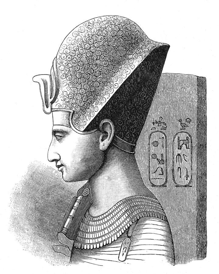 Rameses II (the Great) Ruler Of Egypt Drawing by Mary Evans Picture