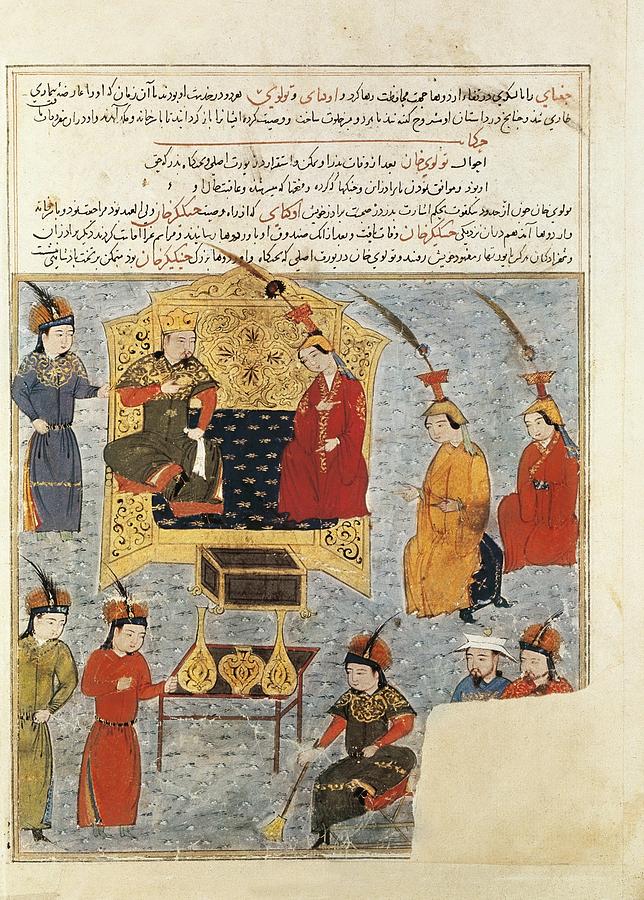 Rashid Al-din 1247 - 1318. Compendium #1 Photograph by Everett