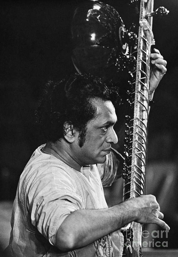 Ravi Shankar #1 Photograph by Bedrich Grunzweig
