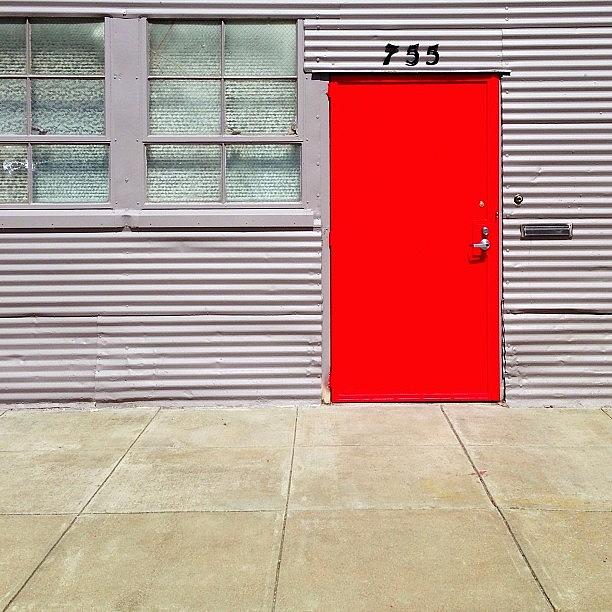 Red Doors #1 Photograph by Julie Gebhardt