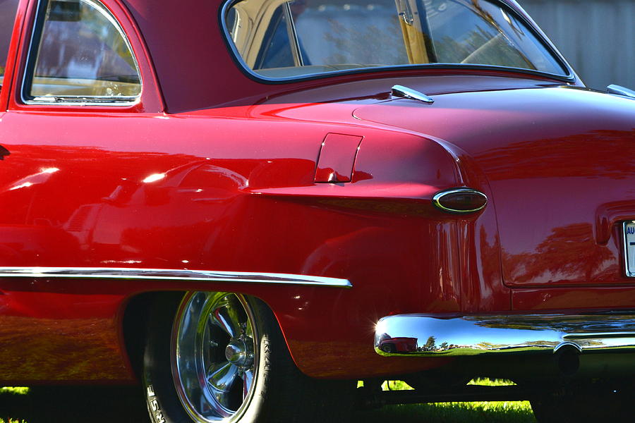 Red Ford Hotrod #1 Photograph by Dean Ferreira