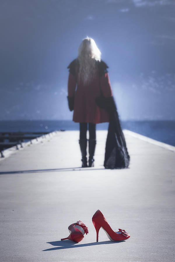 Red High Heels #1 Photograph by Joana Kruse