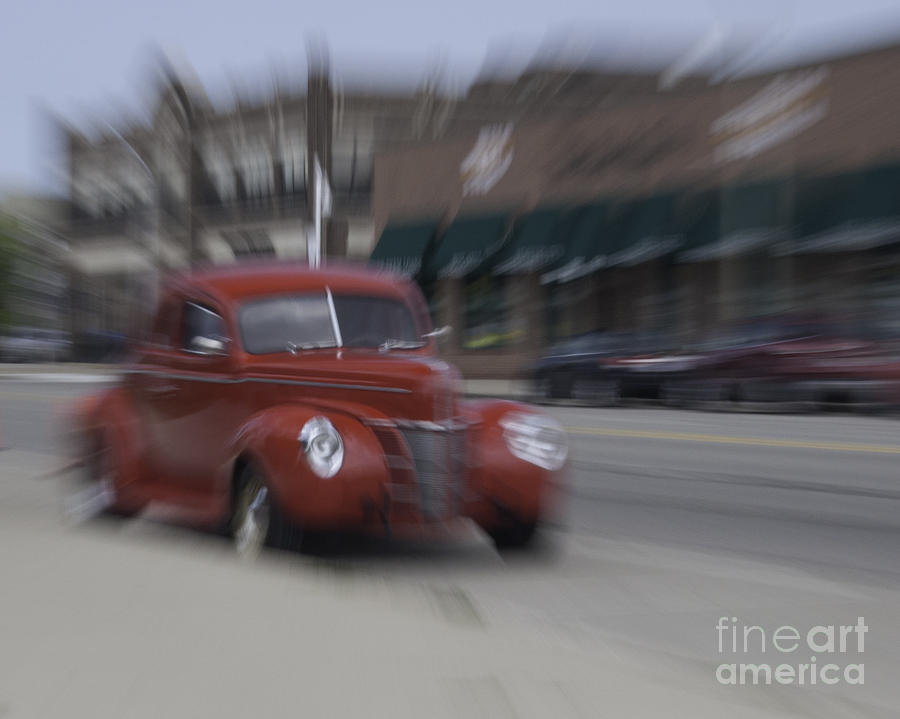 Red Hot Rod #1 Photograph by Ronald Grogan