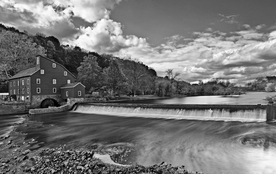 Red Mill At Clinton New Jersey #1 Photograph by Susan Candelario