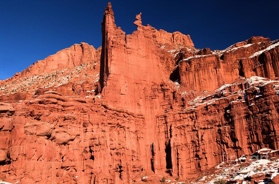 Red Rock Fisher Towers #1 Photograph by Adam Jewell