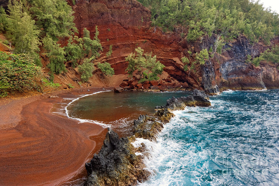 Red Sand Beach - Maui #2 Photograph by M Swiet Productions