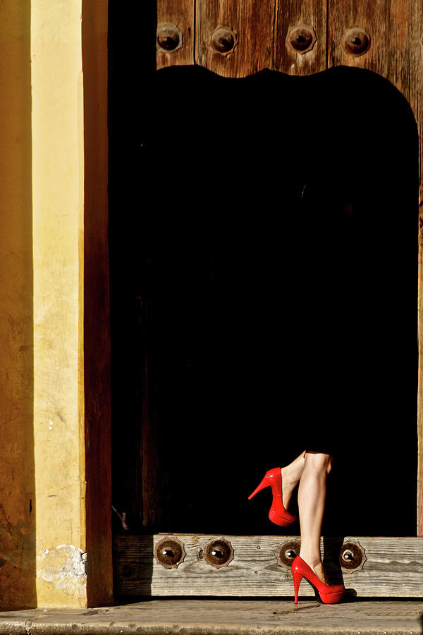 Red Shoes #1 Photograph by Riccardo Mantero