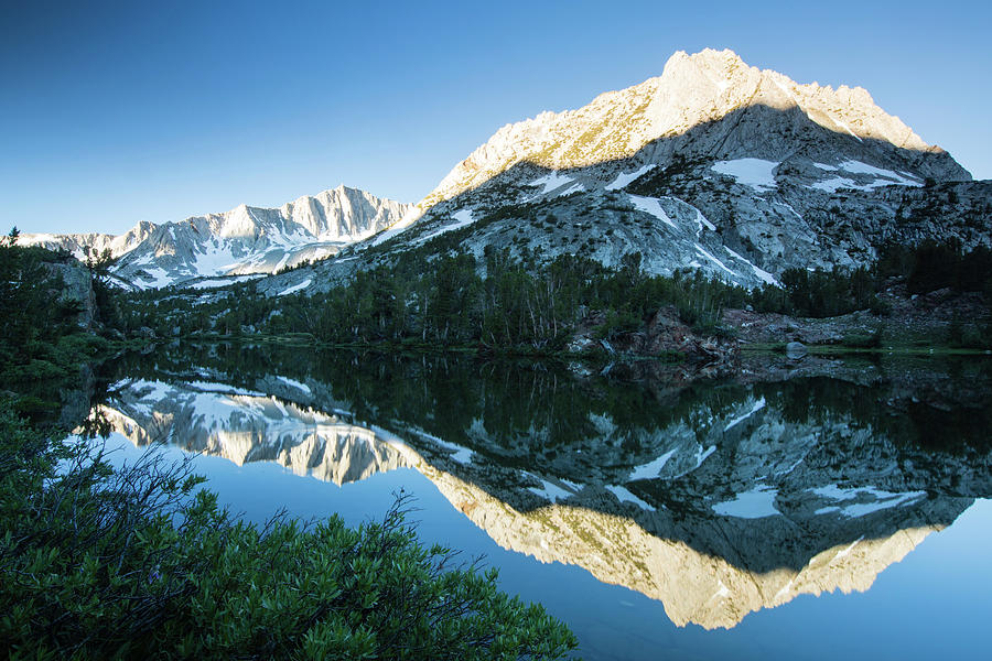 Reflection Of Mountain In A River #1 Photograph by Panoramic Images