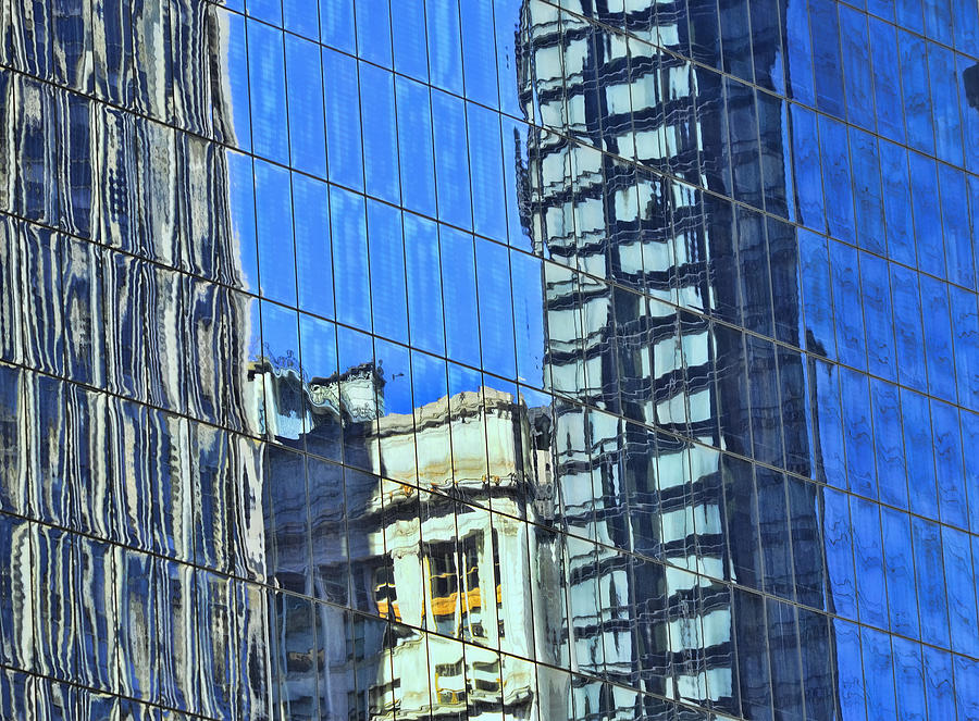 Architecture Photograph - Building Reflections 5 by Allen Beatty