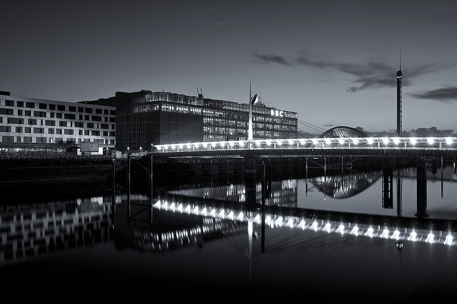Reflections on the Clyde #1 Photograph by Stephen Taylor