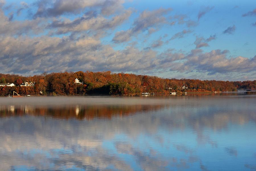 Fall Photograph - Reflections #1 by Sheryl Bergman