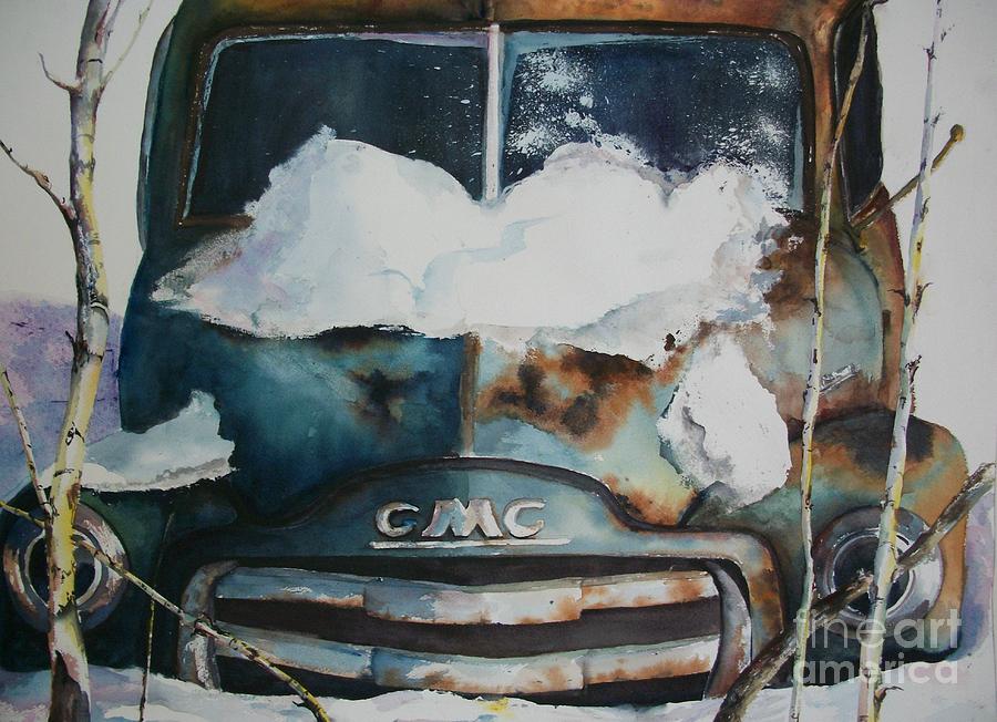 Resting and Rusting Painting by Carol Losinski Naylor
