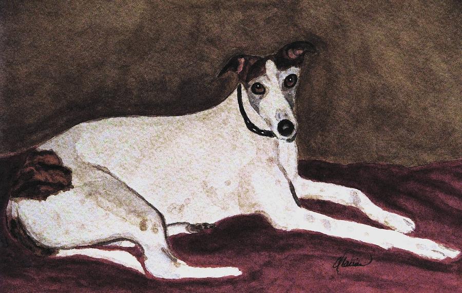 Resting Gracefully Painting by Angela Davies