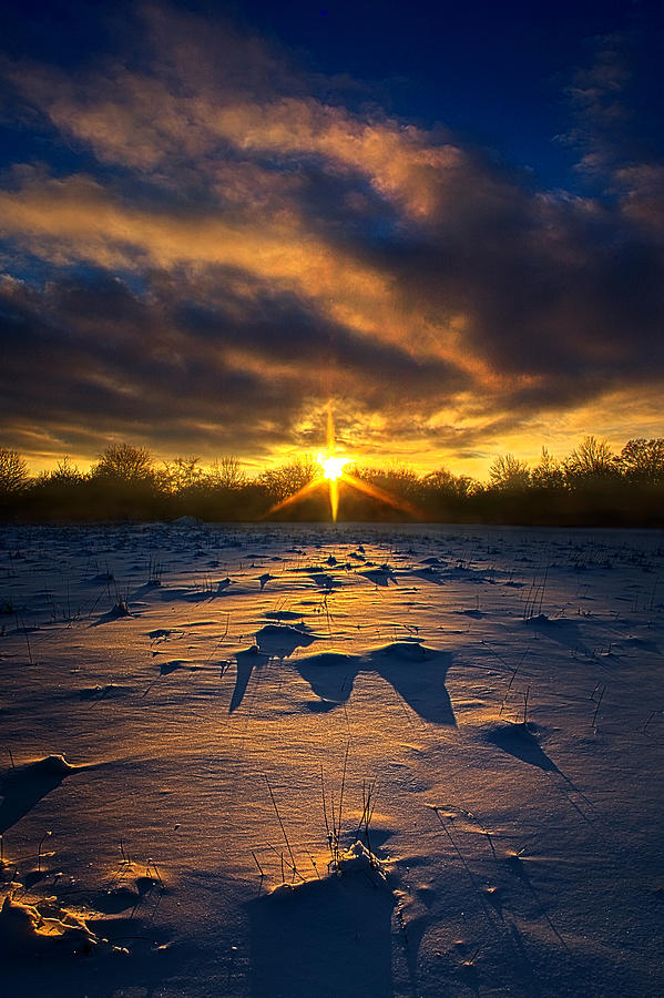 Winter Photograph - Resting In Peace #1 by Phil Koch