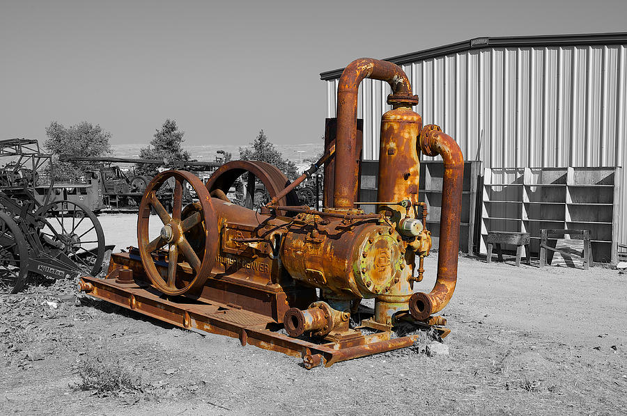 Retired Petroleum Pump #1 Photograph by Richard J Cassato