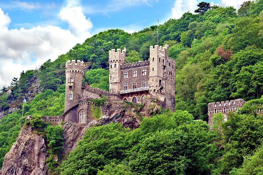 Rheinland-pflaz, Germany, Castle Photograph by Miva Stock - Fine Art ...