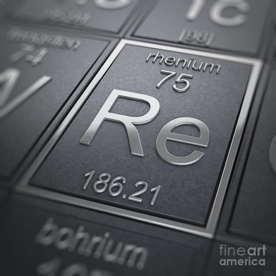 Rhenium Chemical Element #1 Photograph by Science Picture Co