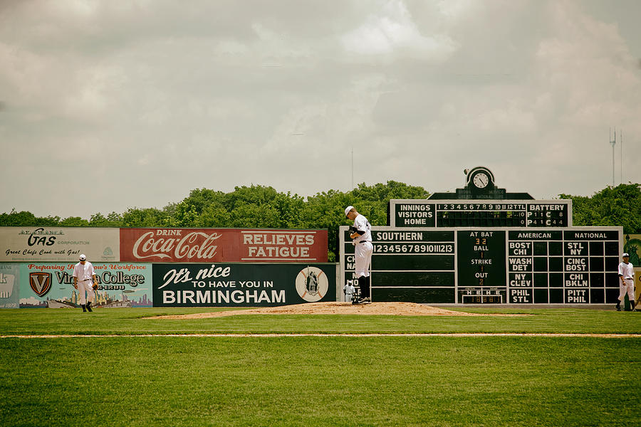 Baseball Photograph - Rickwood Classic Baseball - Birmingham Alabama #1 by Mountain Dreams