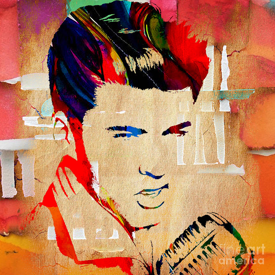 Music Mixed Media - Ricky Nelson Collection #1 by Marvin Blaine
