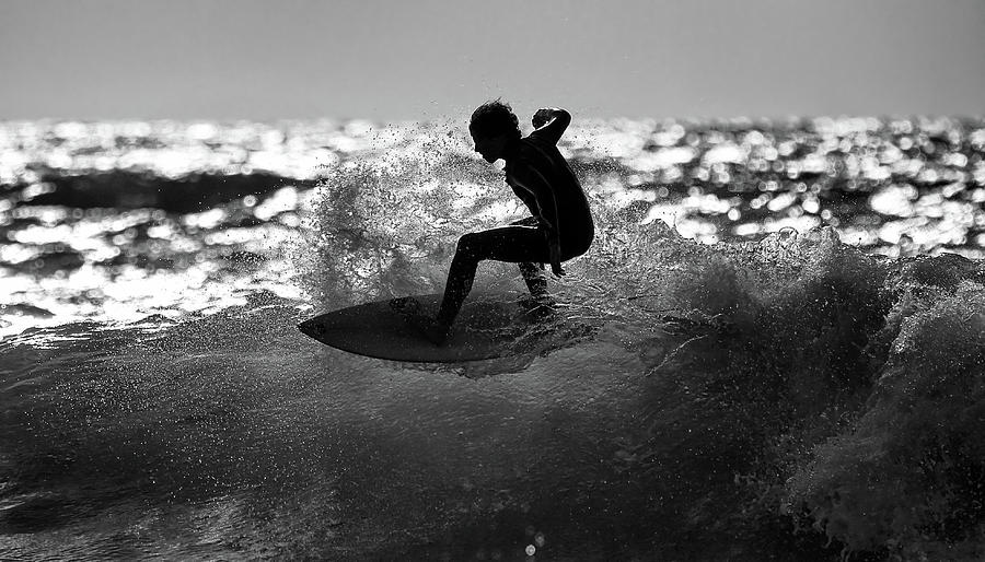 Surf Photograph - Ride by Eyal Bussiba