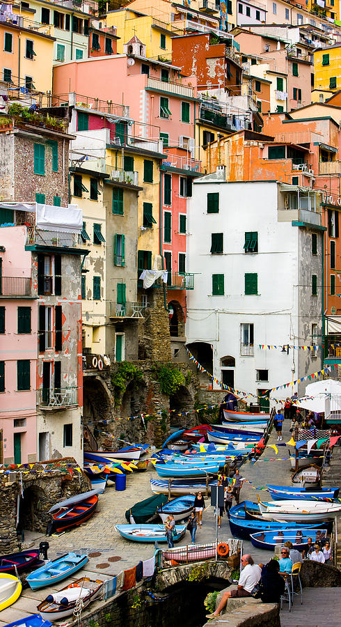 Riomaggiore - Cinque Terre Italy #1 Photograph by Carl Amoth